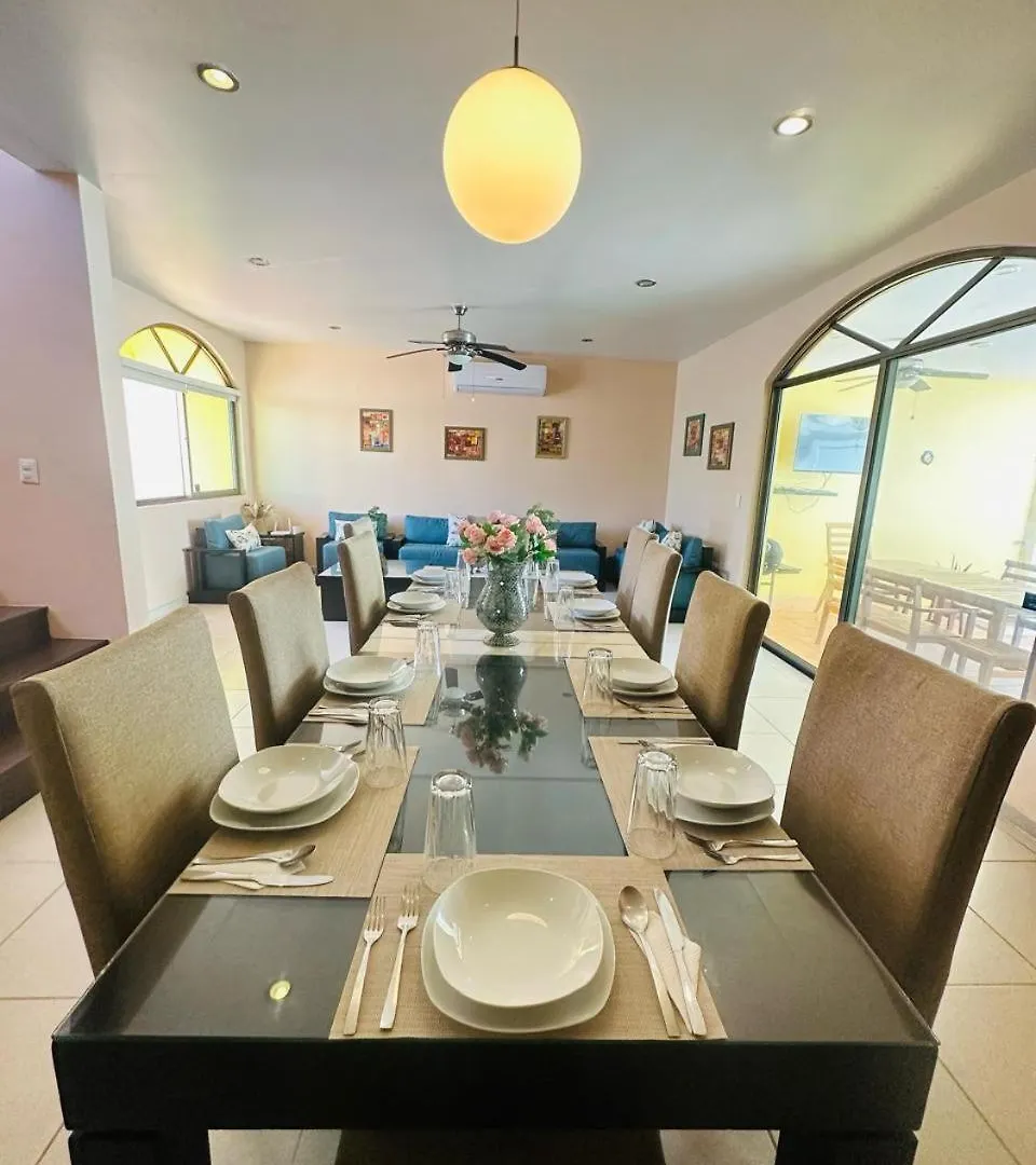펜션 신데 델 카르멘 Hermosa Casa En Residencial Marbella 빌라 멕시코